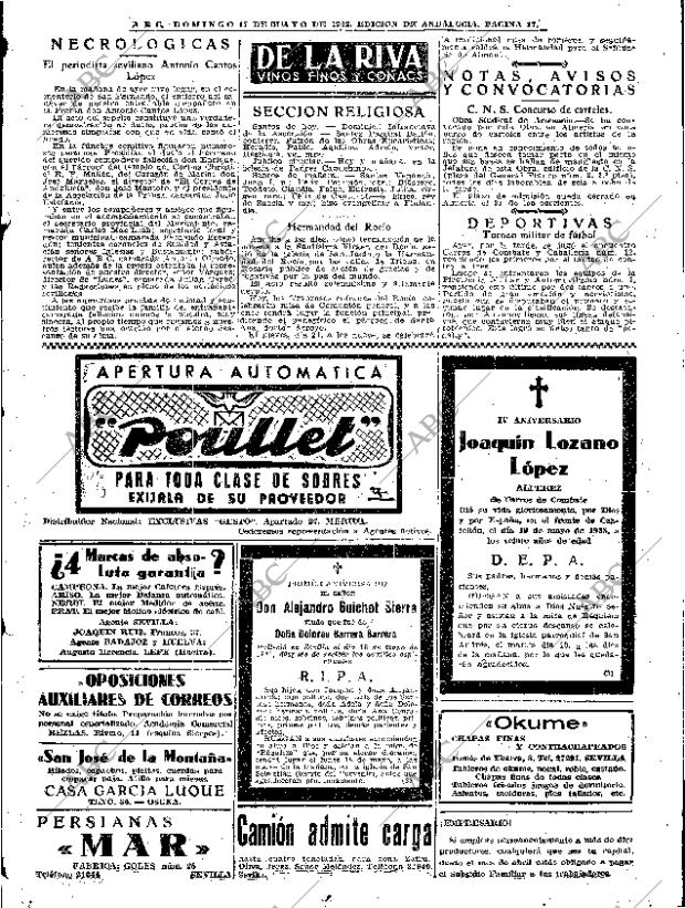 ABC SEVILLA 17-05-1942 página 17