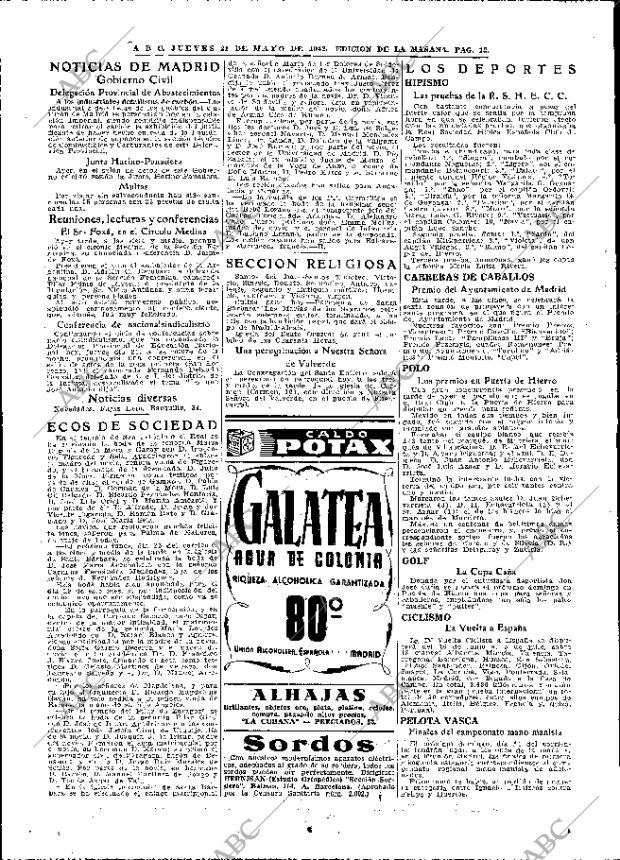 ABC MADRID 21-05-1942 página 12