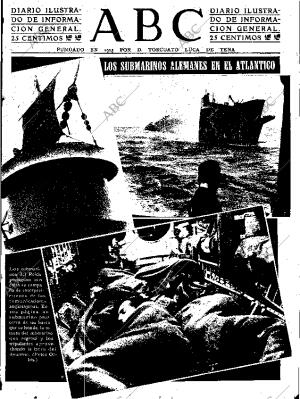 ABC SEVILLA 22-05-1942 página 1