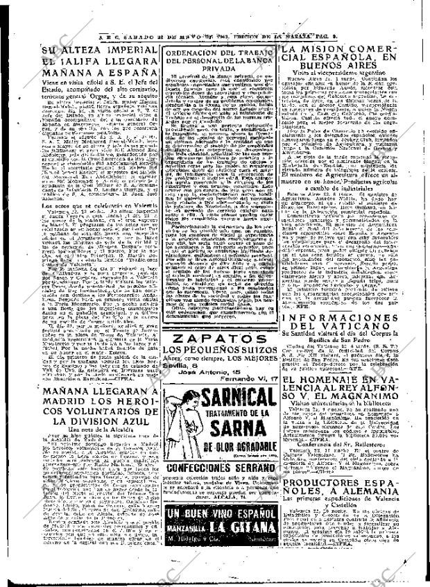 ABC MADRID 23-05-1942 página 9
