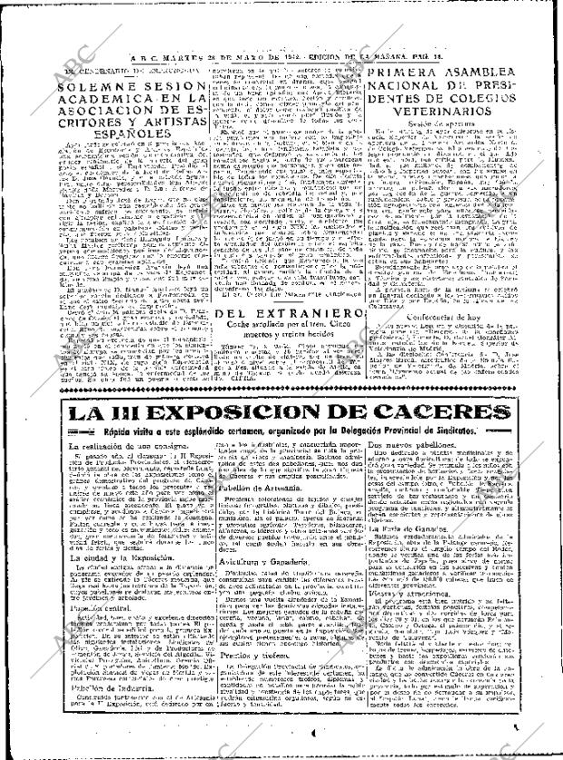 ABC MADRID 26-05-1942 página 14