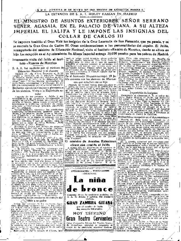 ABC SEVILLA 28-05-1942 página 5