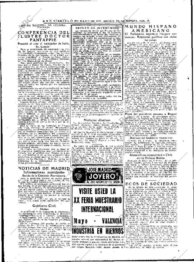 ABC MADRID 29-05-1942 página 16