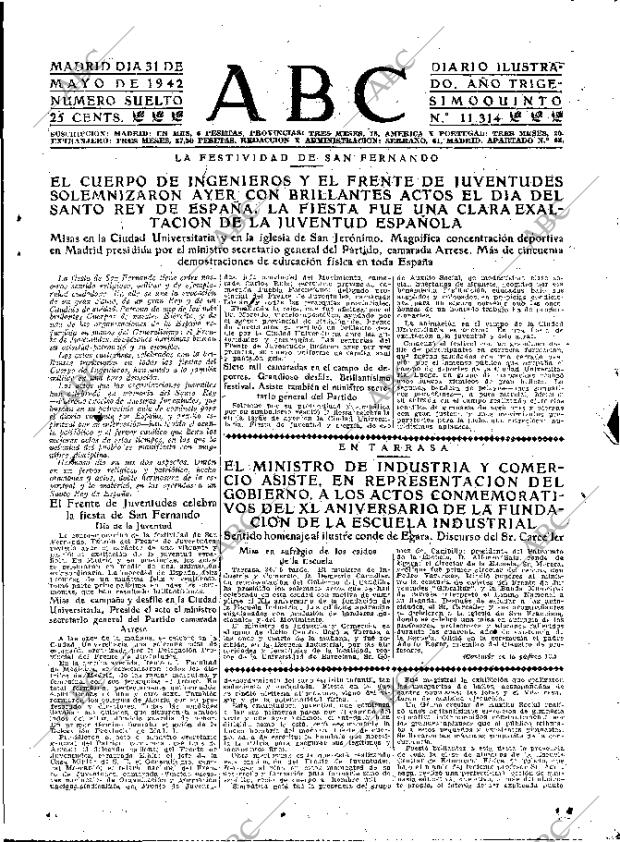 ABC MADRID 31-05-1942 página 11