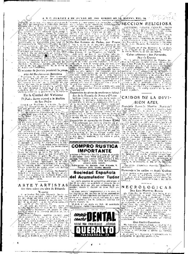 ABC MADRID 04-06-1942 página 14