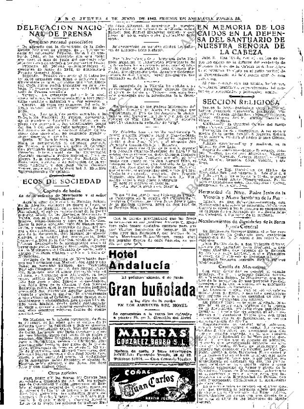 ABC SEVILLA 04-06-1942 página 22