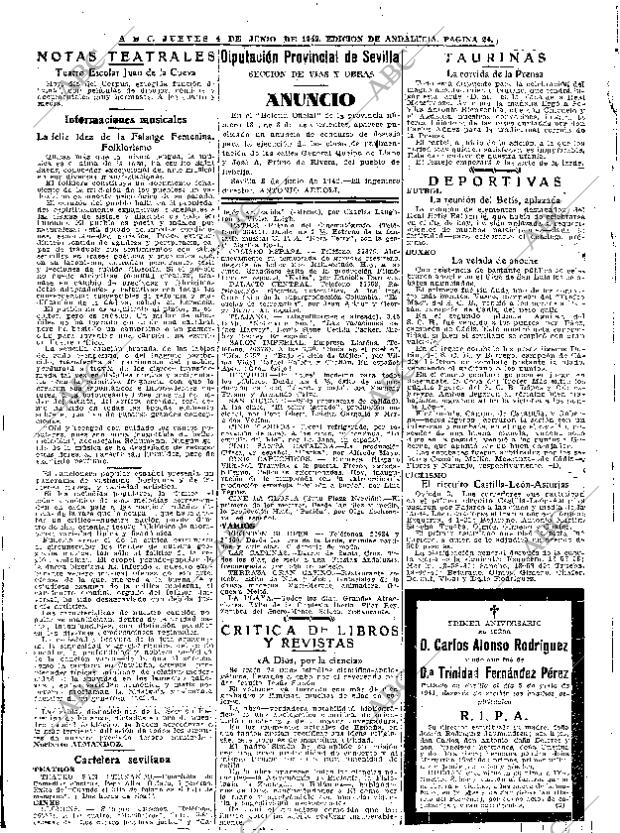 ABC SEVILLA 04-06-1942 página 24