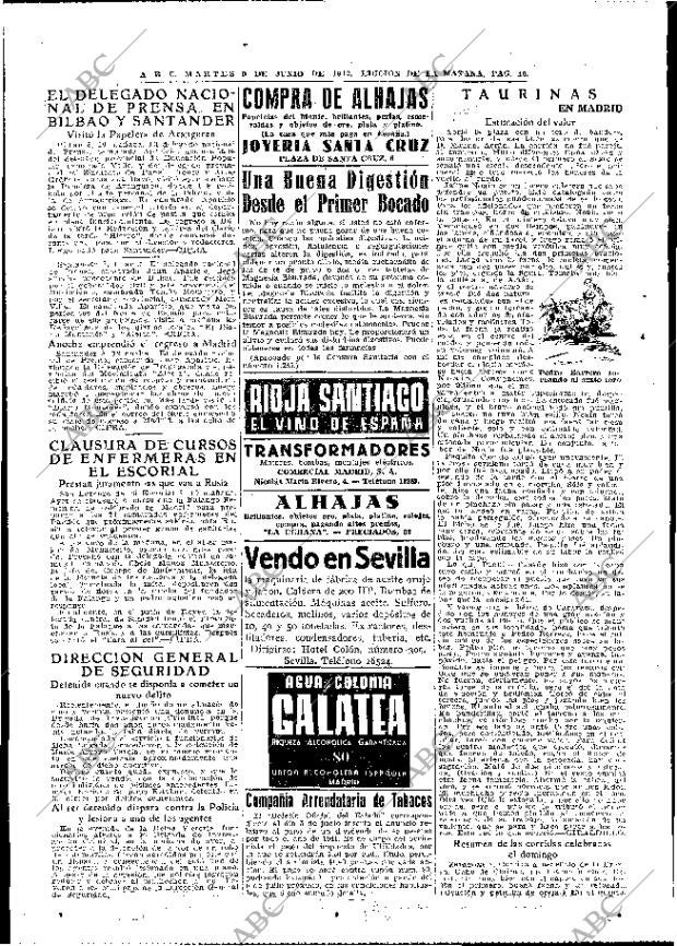 ABC MADRID 09-06-1942 página 14