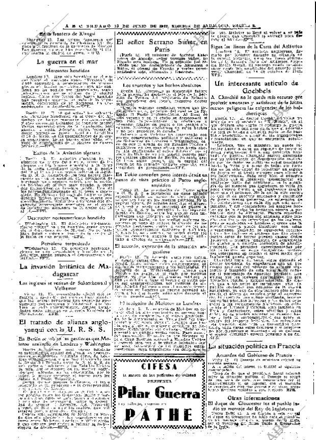 ABC SEVILLA 13-06-1942 página 5