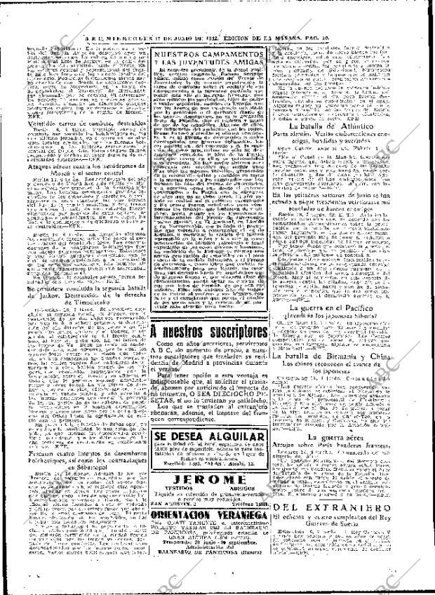 ABC MADRID 17-06-1942 página 10