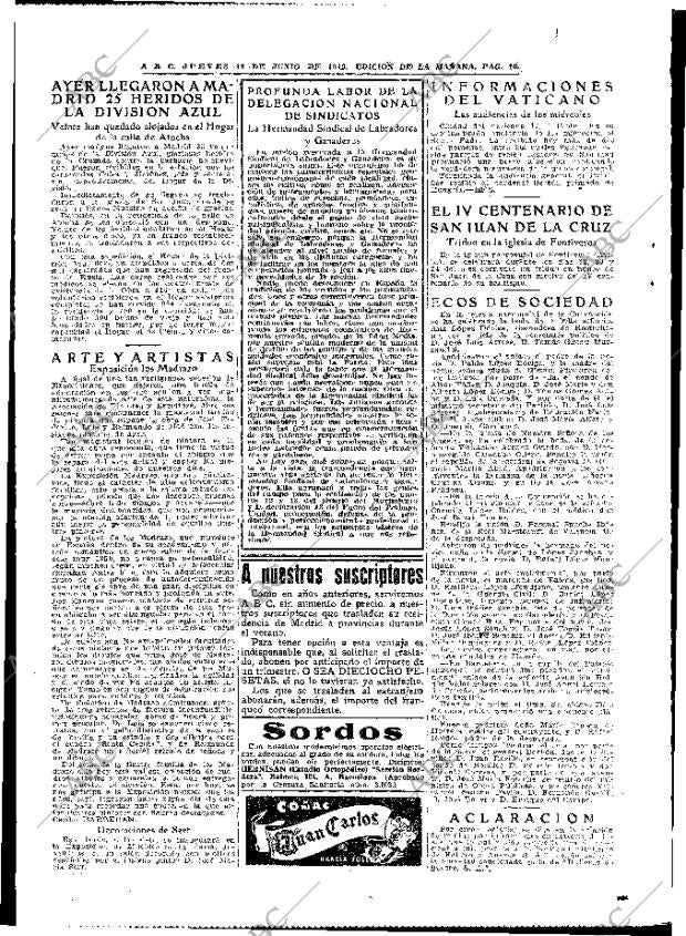 ABC MADRID 18-06-1942 página 10