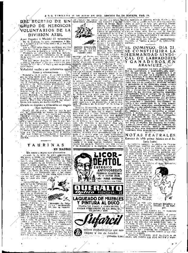 ABC MADRID 19-06-1942 página 13
