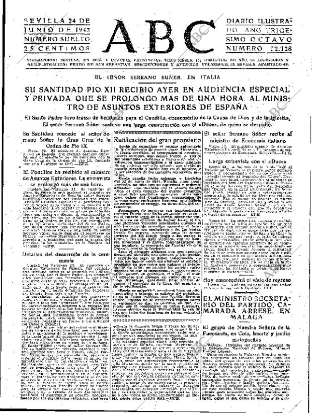 ABC SEVILLA 24-06-1942 página 7