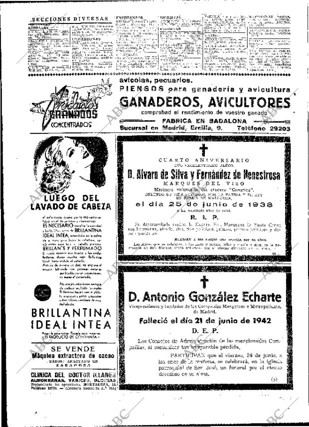 ABC MADRID 25-06-1942 página 16