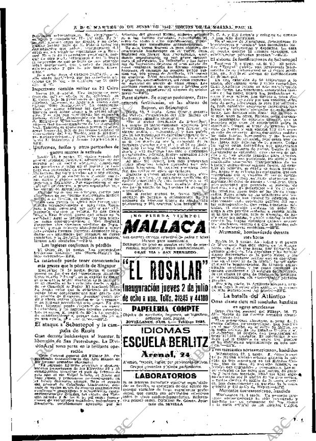 ABC MADRID 30-06-1942 página 11