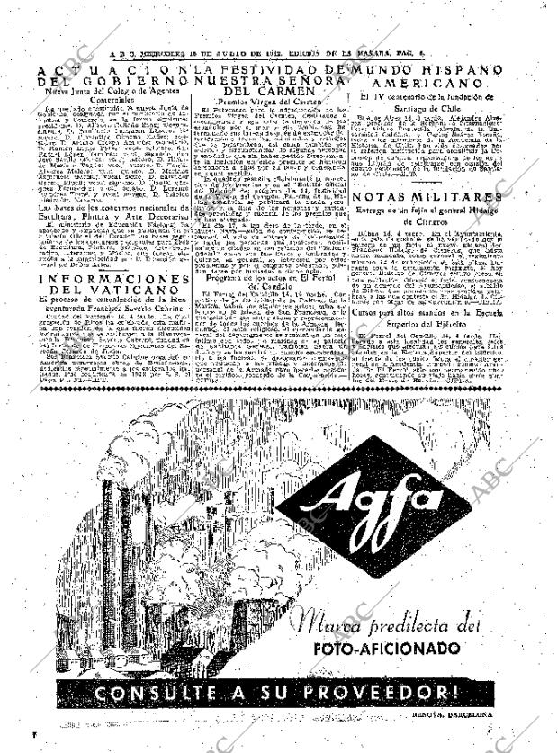 ABC MADRID 15-07-1942 página 6