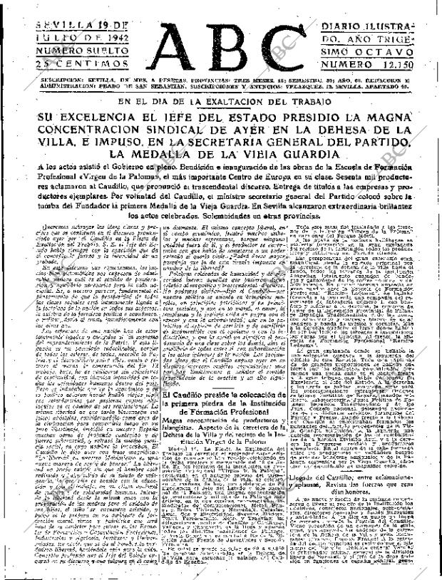 ABC SEVILLA 19-07-1942 página 3