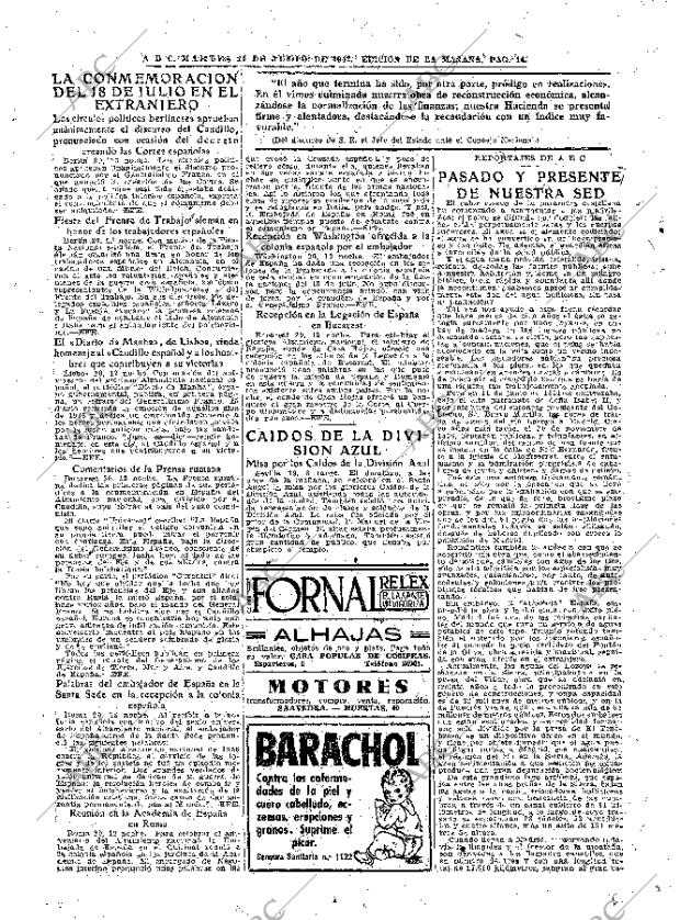 ABC MADRID 21-07-1942 página 14