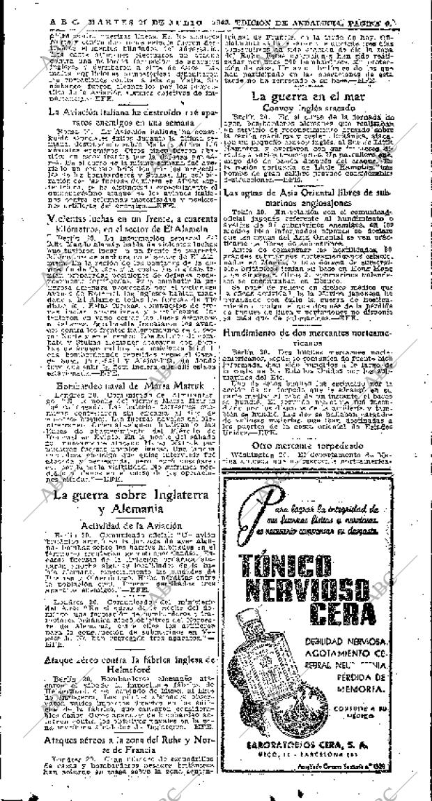 ABC SEVILLA 21-07-1942 página 9