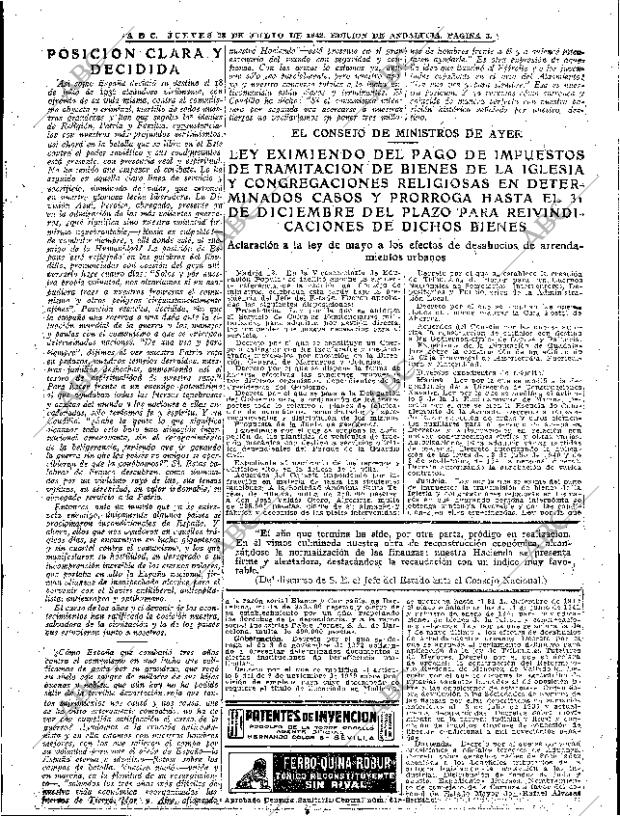 ABC SEVILLA 23-07-1942 página 3