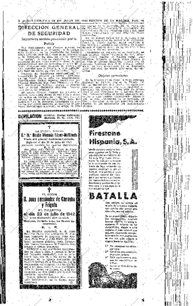 ABC MADRID 24-07-1942 página 16