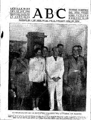 ABC SEVILLA 30-07-1942 página 1