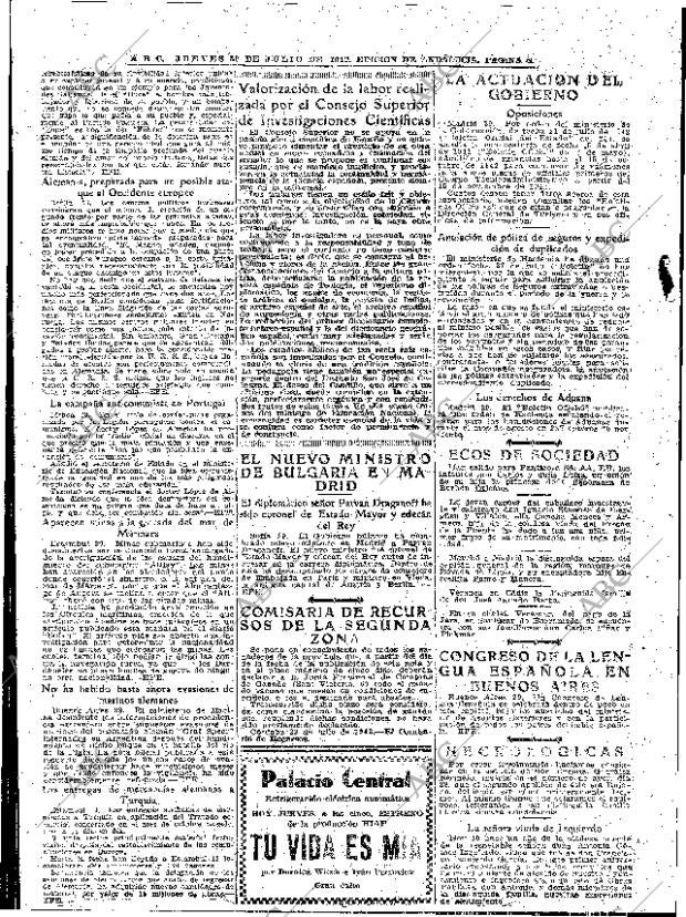 ABC SEVILLA 30-07-1942 página 6