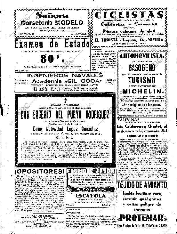 ABC SEVILLA 31-07-1942 página 13