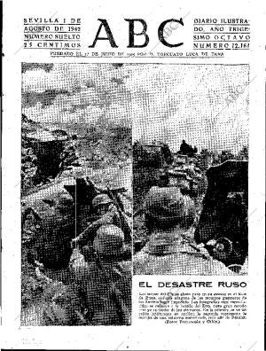 ABC SEVILLA 01-08-1942 página 1