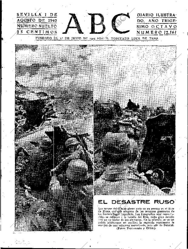 ABC SEVILLA 01-08-1942 página 1