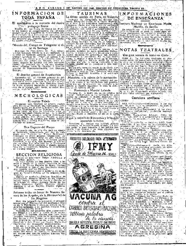 ABC SEVILLA 01-08-1942 página 10