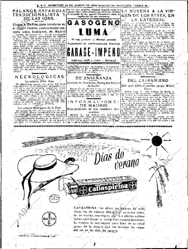 ABC SEVILLA 12-08-1942 página 10