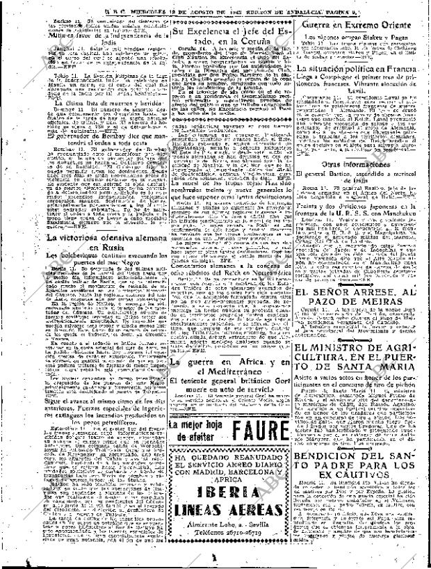 ABC SEVILLA 12-08-1942 página 9