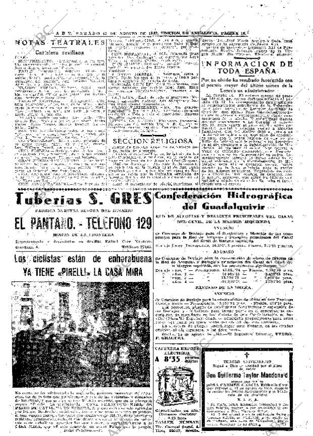 ABC SEVILLA 15-08-1942 página 16