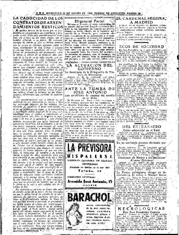 ABC SEVILLA 16-08-1942 página 10