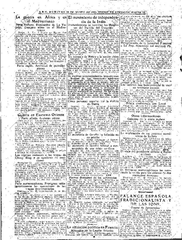 ABC SEVILLA 16-08-1942 página 14