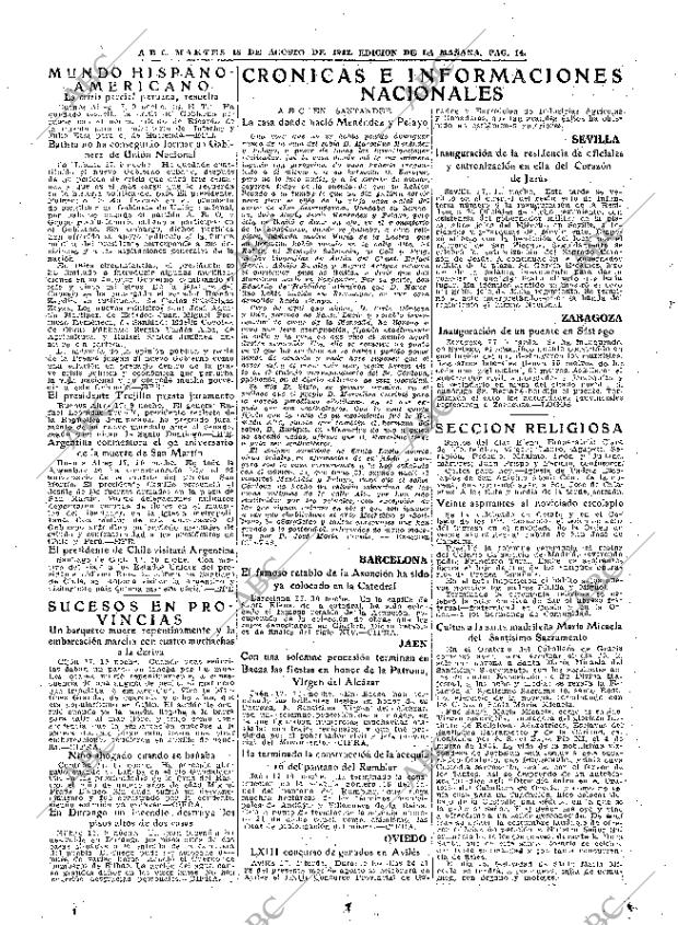 ABC MADRID 18-08-1942 página 14