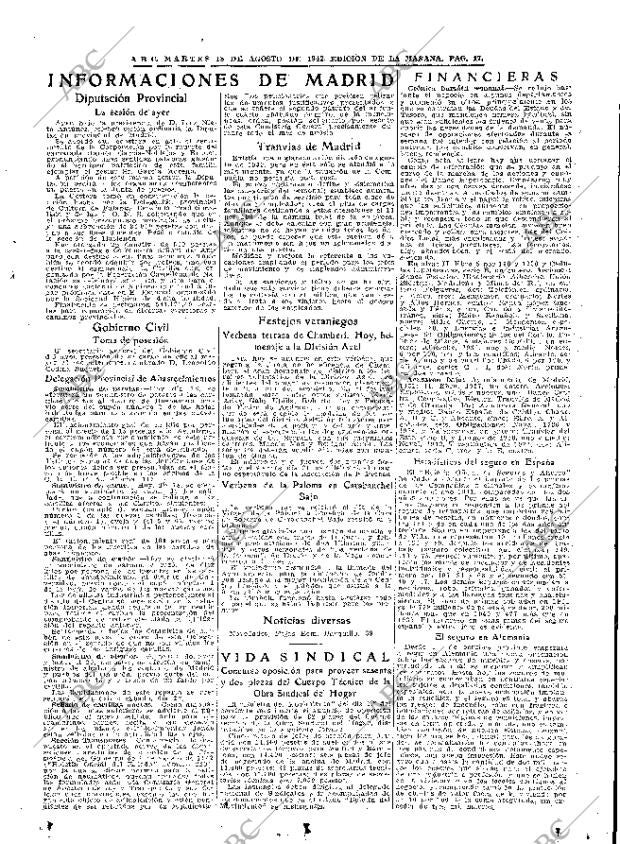 ABC MADRID 18-08-1942 página 17