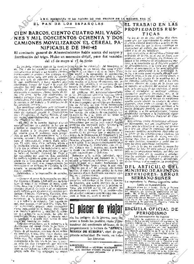 ABC MADRID 19-08-1942 página 11