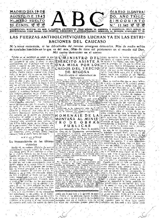 ABC MADRID 19-08-1942 página 5