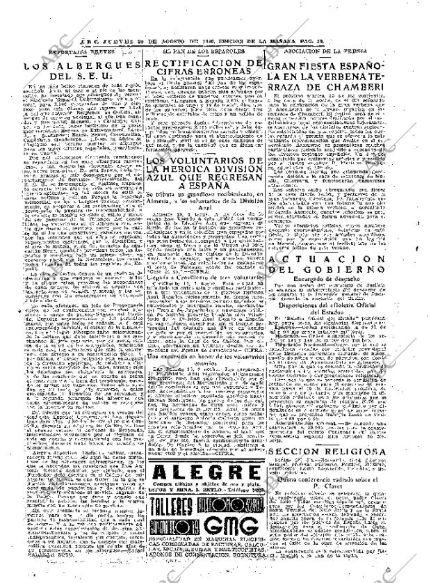 ABC MADRID 20-08-1942 página 10