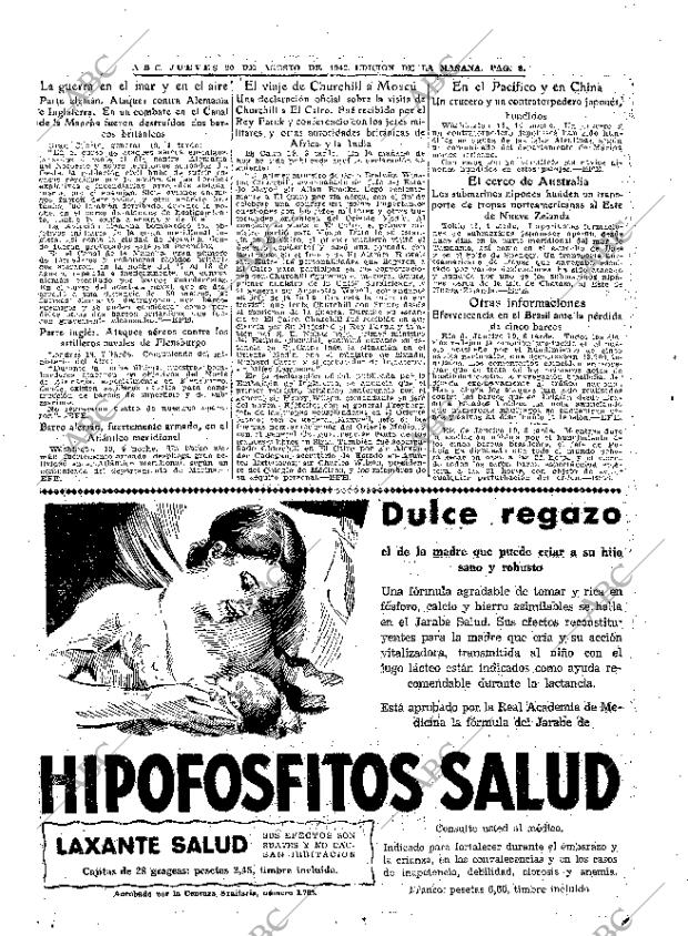 ABC MADRID 20-08-1942 página 8