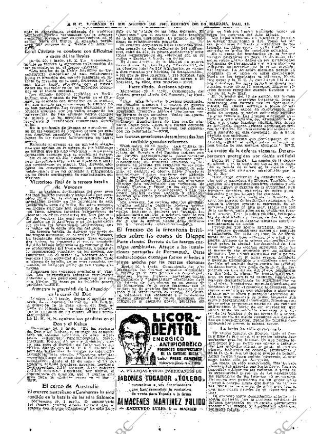 ABC MADRID 21-08-1942 página 12