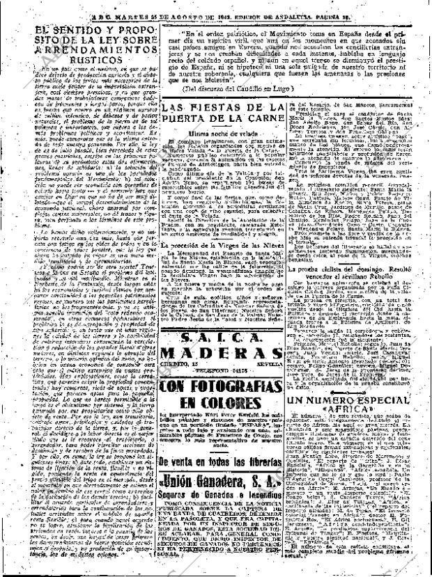 ABC SEVILLA 25-08-1942 página 15