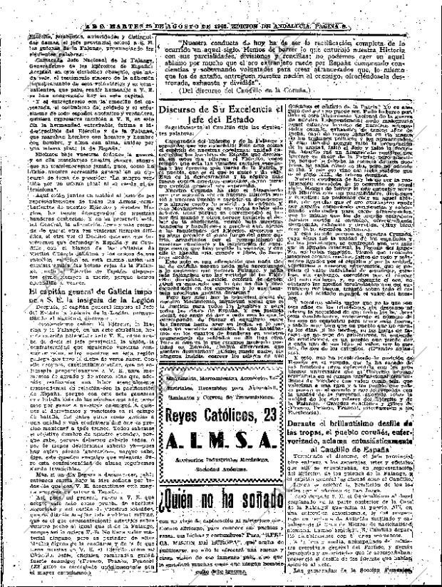ABC SEVILLA 25-08-1942 página 8