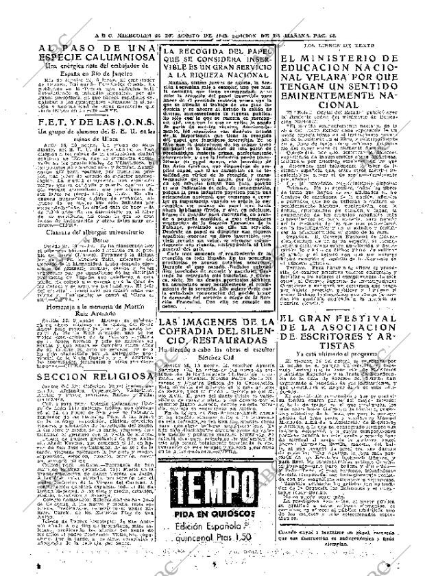 ABC MADRID 26-08-1942 página 13