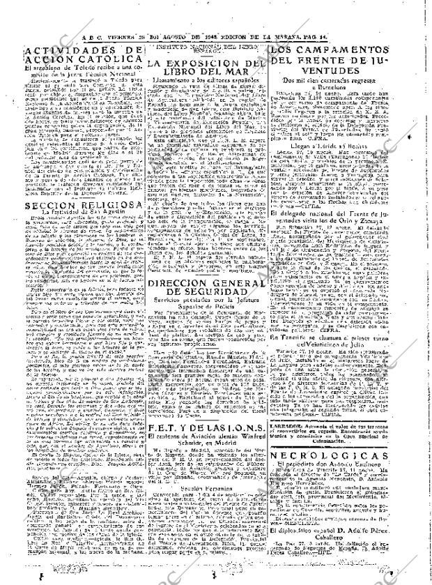 ABC MADRID 28-08-1942 página 14