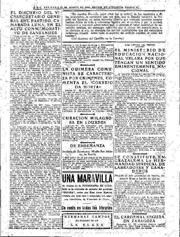ABC SEVILLA 28-08-1942 página 11