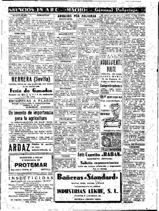 ABC SEVILLA 28-08-1942 página 14