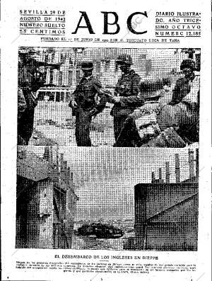 ABC SEVILLA 29-08-1942 página 1